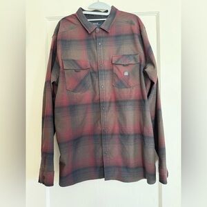 Roark - Diablo Alpinist Flannel - Wool Blend Button Up - Size XL
